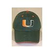 NCAA Crew Adjustable Hat NCAA Team: Miami