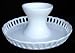 Ceramic Chip & Dip Tray (turn over as a cake stand!) and decorate with your own ribbon!