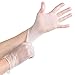 Poly King 1553-1-M-BX Vinyl Industrial Grade Foodservice Glove, Powder-Free, Latex-Free, Allergy-Free, Smooth, Economical, FDA 177.1950 Compliant for Food Contact, Medium, Clear (Pack of 100)