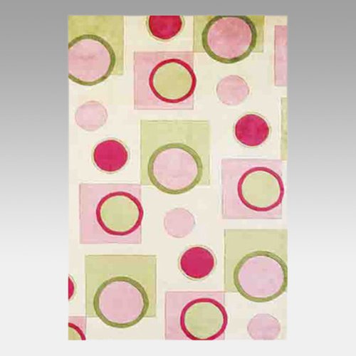 KAS Rugs 9101 Signature Fizz Area Rug, 3-Feet 6-Inch by 5-Feet 6-Inch, Pink On Sale