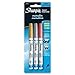 Water-Based Metallic Paint Markers, Assorted, 3/Pk, Sold as 3 Each