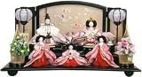志野セット(時代塗) ひな人形 平飾り 五人飾り 雛人形