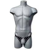 Male Power Men's Fetish Lingerie, Cyclops, Black, Small/Med