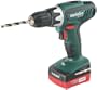 Metabo 602105510  Akku-Bohrschrauber BS 14.4 LI 2 Akkus 1.5 Ah