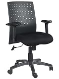 Ergonomic Office Chair - Adjustable Arms (Black) (41
