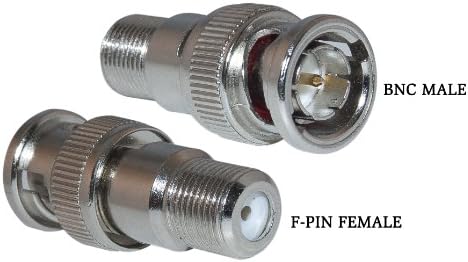 Kuhl Cable F-pin Female to BNC Male Adapter