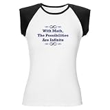 With Math, The Possibilities Women's Cap Sleeve T