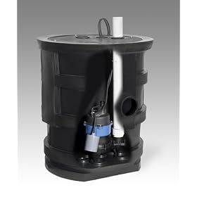 GWP2131 GOULDS SEWAGE PUMP PACKAGE SYSTEM 1/2 HP 1 PHASE 115 VOLT - Please note shipping weight adjusted to compensate for 'oversize' UPS charges