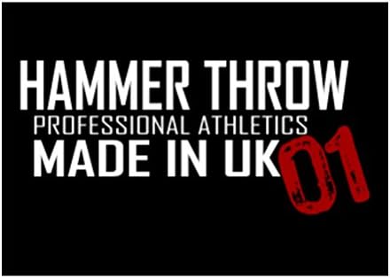 Teeburon Hammer Throw Professional Athletics Made in the UK Pack of 4 Stickers