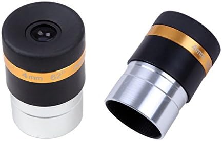 1.25" Eyepiece Lens Wide angle 62° 4mm Fully Coated for Astronomical Telescope