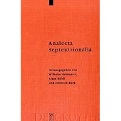 Analecta Septentrionalia (Reallexikon Der Germanischen Altertumskunde - Erganzungsband)