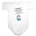 Baby Bodysuit White " ... Passed 9 Months In Haitian Waters " Haiti Country