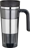 Trudeau dSeries 16-Ounce Travel Mug, Grey