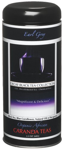 Caranda Fine Foods Tanzanian Usambara Earl Grey Decaf, 20 Count TeaBagss, 2.2-Ounce Tins... by Decaf Earl Grey Tea