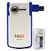 ProDV Cam Aqua-501-Blue 12MP Max 8x Digital Zoom Digital Camcorder with Flip USB arm (AA Rechargeable Set included)