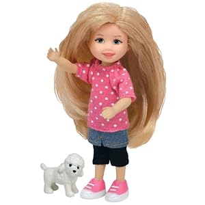 TY Li'l Ones Awesome Ashley - with White Poodle in Box by 