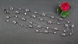 Swarovski Crystal Necklace, 45" - Light Amethyst (Audrey)