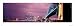 Sydney Harbour (Night Skyline, White Border, Panoramic View) Art Poster Print - 12" X 36"