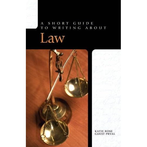 Short Guide to Writing About Law