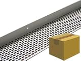 Eigenschaften bauCompany24  / PVC LÜFTUNGSPROFIL 30 x 30 mm, braun ( Stab a 2,50 m ) 30 x 30 mm Schenkelbreite, einseitig gelocht, Preis / Karton a 20 Stangen x 2,5 lfm = 50 lfm