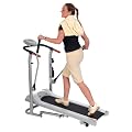 Christopeit Laufband Runner Pro Walking, Silber Schwarz Rot