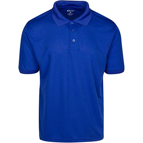 Mens Royal Blue Drifit Polo Shirt Large