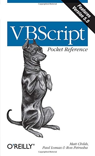 vbscript pocket reference