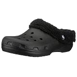 crocs Mammoth Clog,Black/Black,Men's 10 M/Women's 12 M
