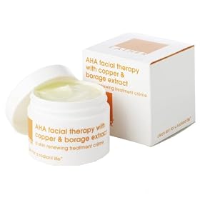 LATHER AHA Facial Therapy with Copper and Borage Extract, 1-Ounce Jar