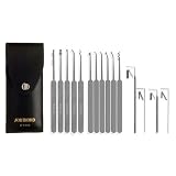 Fifteen Piece Slim Line Lock Pick Set