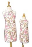 Apron Set - Paisley Park Pattern - 1 Adult (#108006) And 1 Child (#108056)