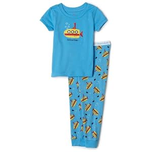 Calvin Klein Tight Fitting PJ Set, 2 Piece, Blue