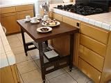 413q9BGcd4L. SL160  Oasis Concepts Walnut Folding Dining Table 40x25x29.5 in.