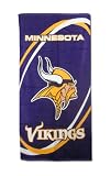 Minnesota Vikings Fiber Reactive Pool/Beach/Bath Towel (Team Color)