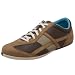 Springboost Women's SB Portofino Walking Shoe,Brown/Tan/Turquoise,6.5 M