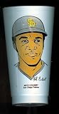 1973 Nate Colbert San Diego Padres 7 Eleven Baseball Cup