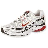 Nike Men's Air Pegasus + 2007 Running Shoes White/Varsity Red/Plat (10.5)