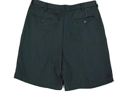 IZOD Men's Microfiber Double Pleat Golf Short
