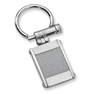 Chisel Stainless Steel Carbon Fiber Key Chain