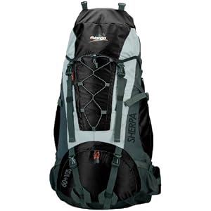 Vango Sherpa 60+10 S Rucksack (Black)