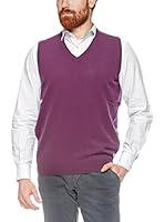 Conte of Cashmere Chaleco (Ciruela)