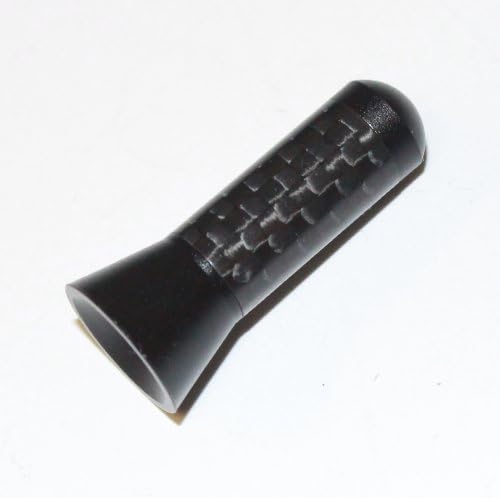 1.4" Shortest Stubby Carbon Fiber Antenna Screw-on Type Replacement Billet Mast for VW Golf 1993-2006