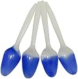 Go-2 Products P2100WB Color Change Spoons, Medium Weight, 5", 2.9g, White to Blue (Pack of 1000)