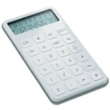 LEXON ELA POCKET Calculator ホワイト LC58-W