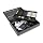 MMF Industries Steelmaster Elite Security Case with Keyed Lock, 4.125 x 11.75 x 14.75 Inches, Charcoal Grey (2217020G2)