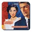 I promised to love and cherish... but I didn't promise to fly couch Luggage Tag by Anne Taintor