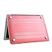 HDE Plastic Hard Shell Case and Keyboard Cover for MacBook Air 11 Inch (Models: A1370/A1465), Pink