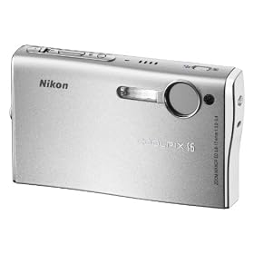 Nikon Coolpix S6 Digital Compact Camera (with WiFi) [6MP 3 X Optical Zoom]
