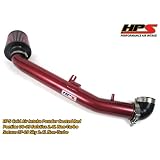 06-09 Pontiac Solstice 2.4L Non Turbo HPS Cold Air Intake Powder Coated Red by HPS