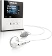 Philips GoGear Raga MP3-Player 2 GB (LC-Display, USB 2.0) silber